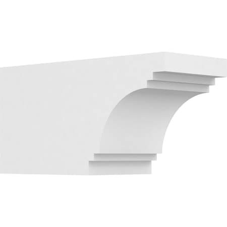 Ekena Millwork Standard Pescadero Architectural Grade PVC Rafter Tail, 5"W X 6"H X 12"L RFTP05X06X12PEC